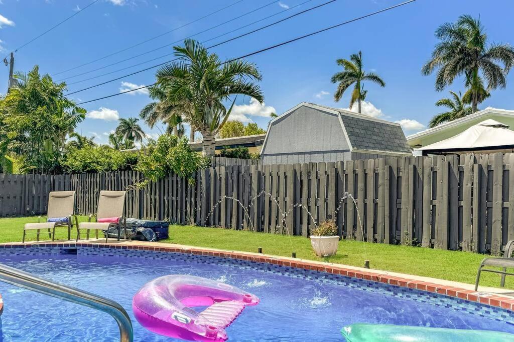 Amazing Home W Heated Pool 8 Mins To The Beach Lighthouse Point Ngoại thất bức ảnh